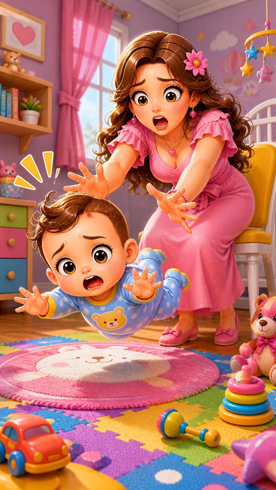 Mommy & Newborn Baby Care Game screenshot