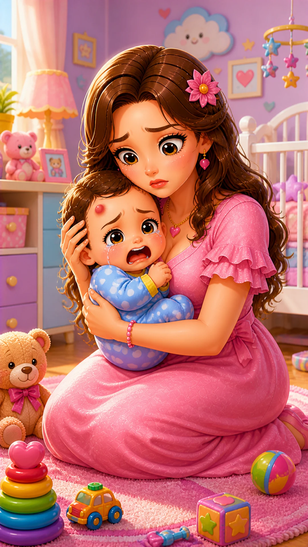 Mommy & Newborn Baby Care Game screenshot