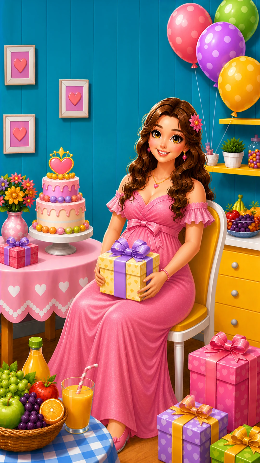 Mommy & Newborn Baby Care Game screenshot